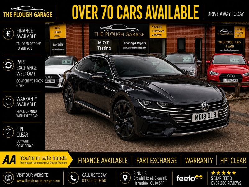 Volkswagen Arteon 2.0 TSI R-Line Fastback 5dr Petrol DSG Euro 6 (s/s) (190 ps) - U10004483