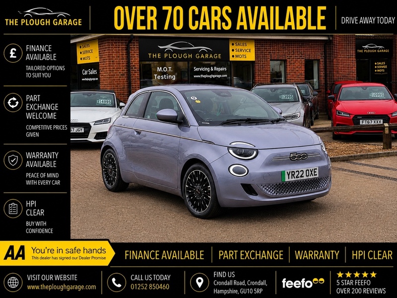 Fiat 500e 42kWh La Prima Hatchback 3dr Electric Auto (118 ps) - U10004484