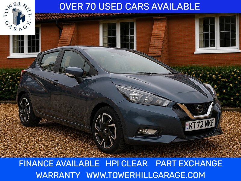 Nissan Micra 1.0 IG-T Acenta Hatchback 5dr Petrol Manual Euro 6 (s/s) (92 ps) - U10004491