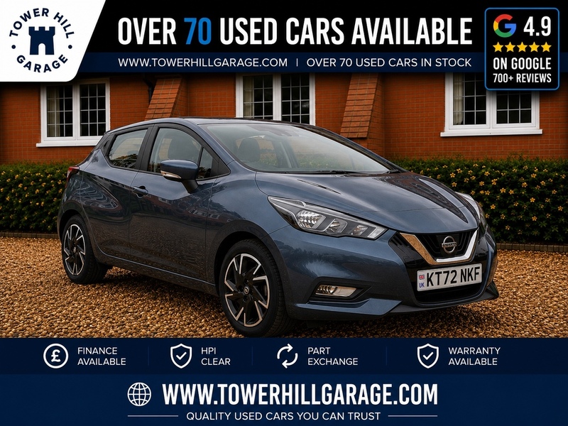 Nissan Micra 1.0 IG-T Acenta Hatchback 5dr Petrol Manual Euro 6 (s/s) (92 ps) - U10004491