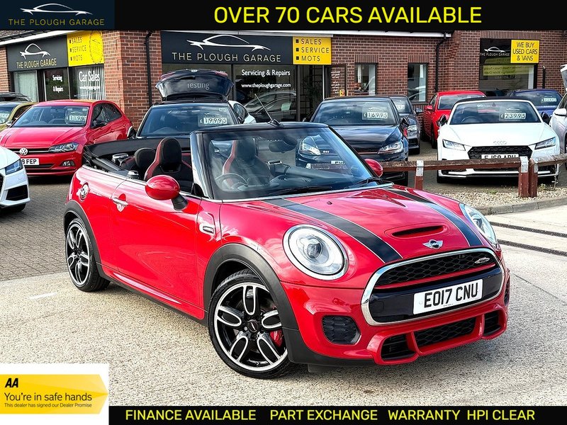 MINI Convertible 2.0 John Cooper Works Convertible 2dr Petrol Auto Euro 6 (s/s) (231 ps) - U10004498