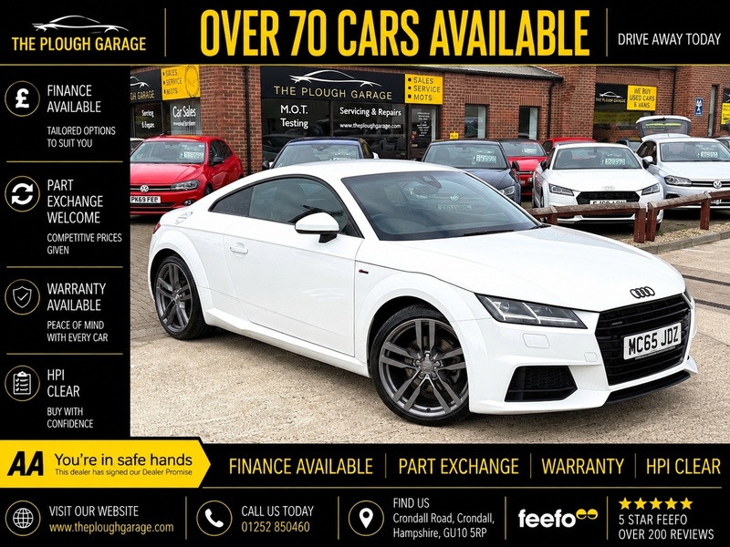Audi TT 2.0 TFSI S line Coupe 3dr Petrol Manual Euro 6 (s/s) (230 ps) - U10004500