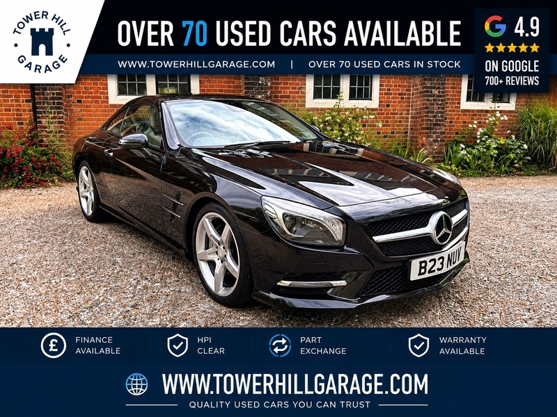 Mercedes-Benz SL 3.5 SL350 V6 BlueEfficiency Convertible 2dr Petrol G-Tronic Euro 5 (s/s) (306 ps) - U10004507