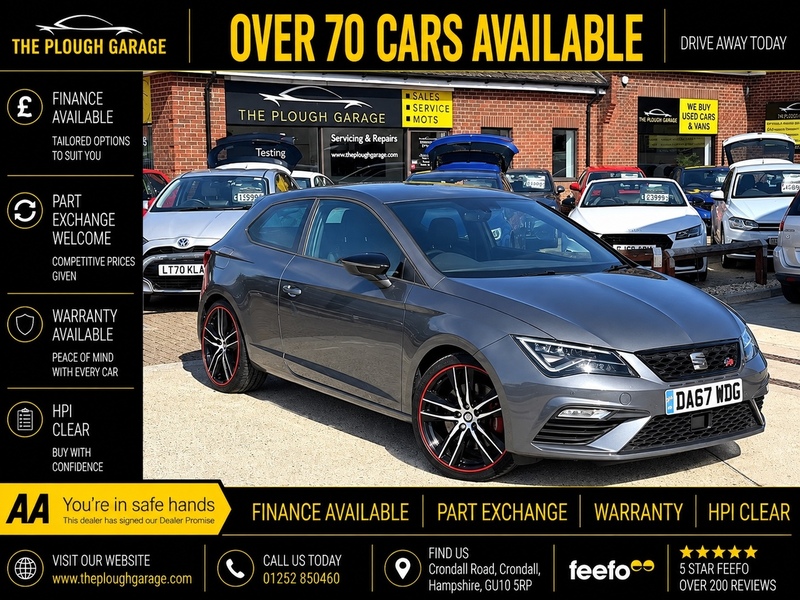 SEAT Leon 2.0 TSI Cupra 300 Sport Coupe 3dr Petrol Manual Euro 6 (s/s) (300 ps) - U10004508