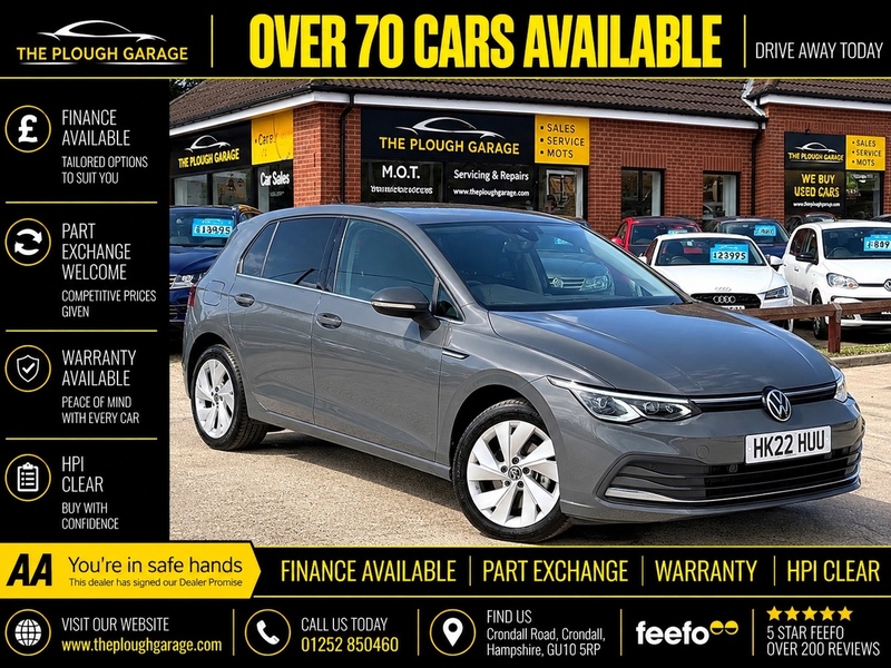 Volkswagen Golf 1.5 eTSI MHEV Style Hatchback 5dr Petrol Hybrid DSG Euro 6 (s/s) (130 ps) - U10004524