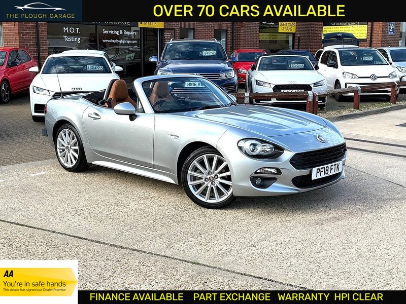 Fiat 124 Spider 1.4 MultiAir Lusso Convertible 2dr Petrol Euro 6 (140 ps) - U10004543