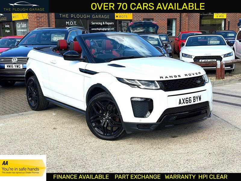 Land Rover Range Rover Evoque 2.0 TD4 HSE Dynamic Convertible 2dr Diesel Auto 4WD Euro 6 (s/s) (180 ps) - U10004544