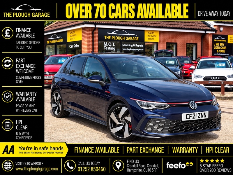 Volkswagen Golf 2.0 TSI GTI Hatchback 5dr Petrol DSG Euro 6 (s/s) (245 ps) - U10004559