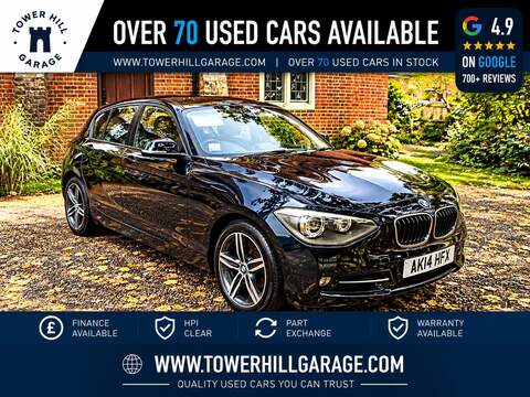 BMW 1 Series 1.33 Dual VVT-i Design Hatchback 5dr Petrol Multidrive S Euro 6 (Safety Sense) (99 ps)