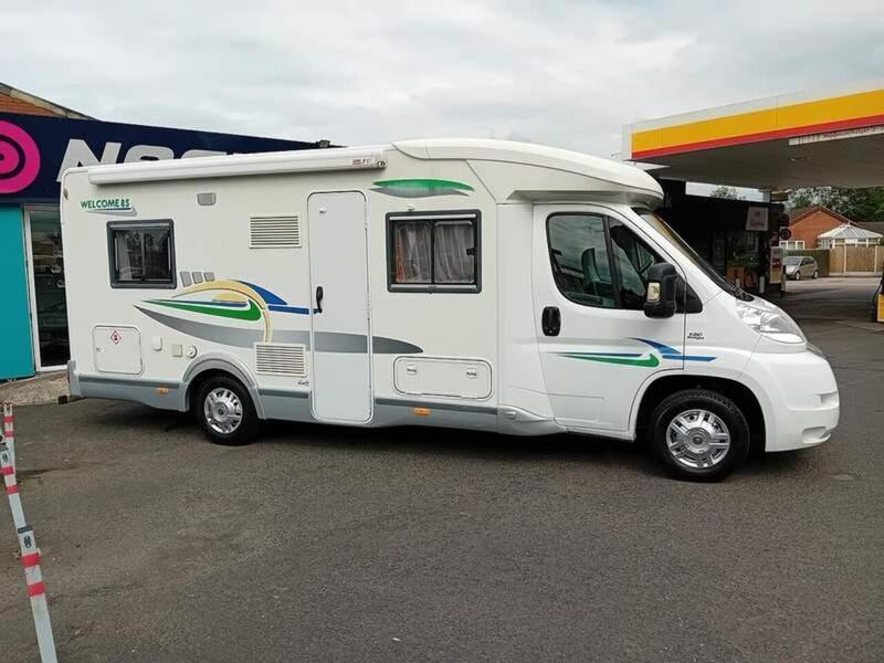 Fiat Ducato Chausson Welcome 85 Motorhome Manual Diesel - U1526