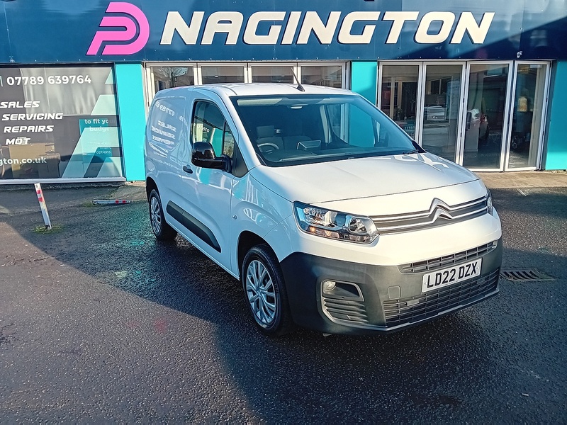 Citroen Berlingo 1.5 BlueHDi 1000 Enterprise M Pro Panel Van 5dr Diesel Manual SWB Euro 6 (s/s) (100 ps) - U1804