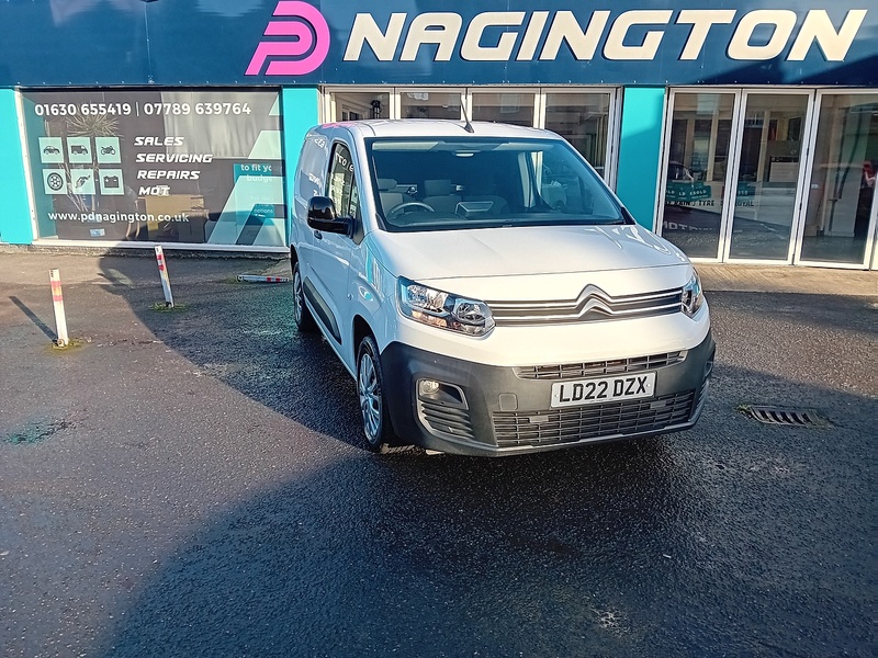 Citroen Berlingo 1.5 BlueHDi 1000 Enterprise M Pro Panel Van 5dr Diesel Manual SWB Euro 6 (s/s) (100 ps) - U1804