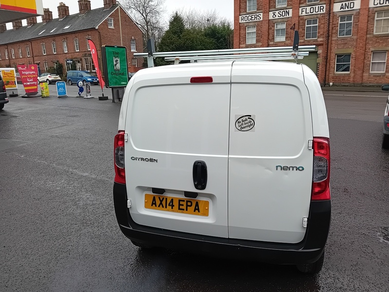 Citroen Nemo 1.3 HDi 660 16v LX Panel Van 3dr Diesel Manual FWD L1 H1 (119 g/km, 75 bhp) - U1861
