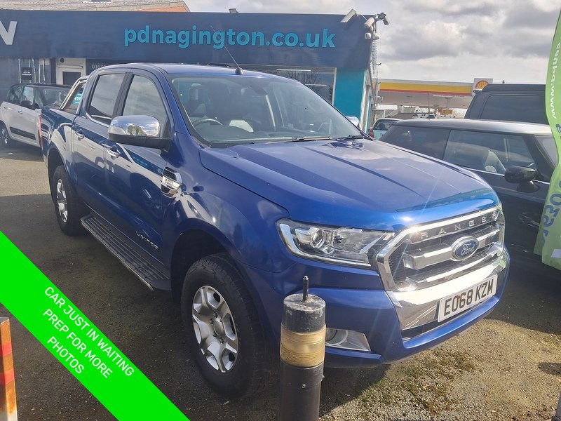 Ford Ranger 2.2 TDCi Limited 1 Pickup Double Cab 4dr Diesel Manual 4WD Euro 5 (s/s) (Eco Axle) (160 ps) - U1888