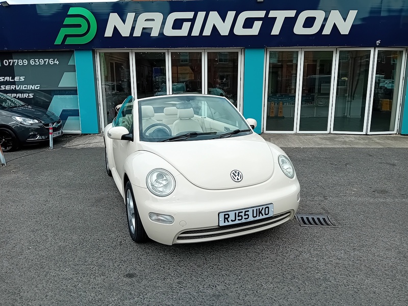 Volkswagen Beetle 1.6 Cabriolet 2dr Petrol Manual Euro 4 (102 ps) - U1896