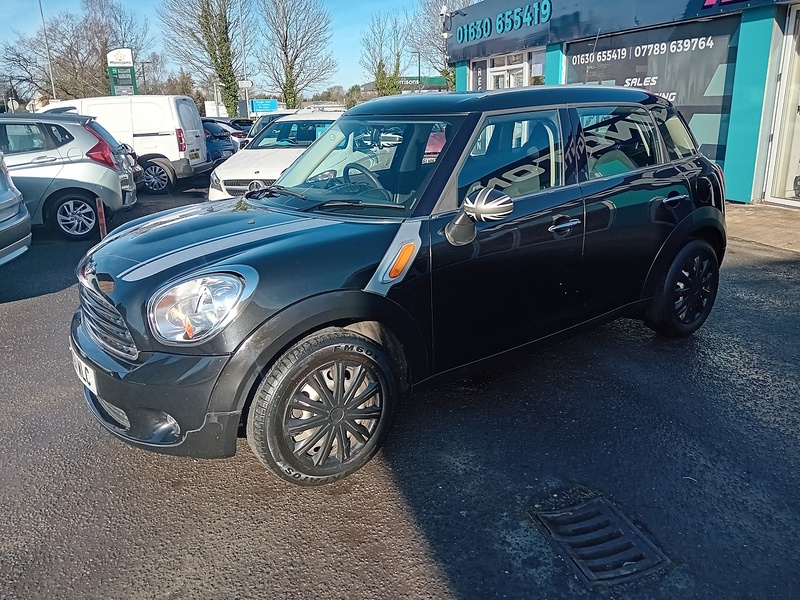 MINI Countryman 1.6 One D SUV 5dr Diesel Manual Euro 5 (s/s) (90 p SUV 1.6 Manual Diesel - U1898