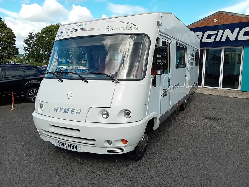 Mercedes-Benz Hymer 6 Berth  Motorhome 2.8 Diesel Automatic - U1912