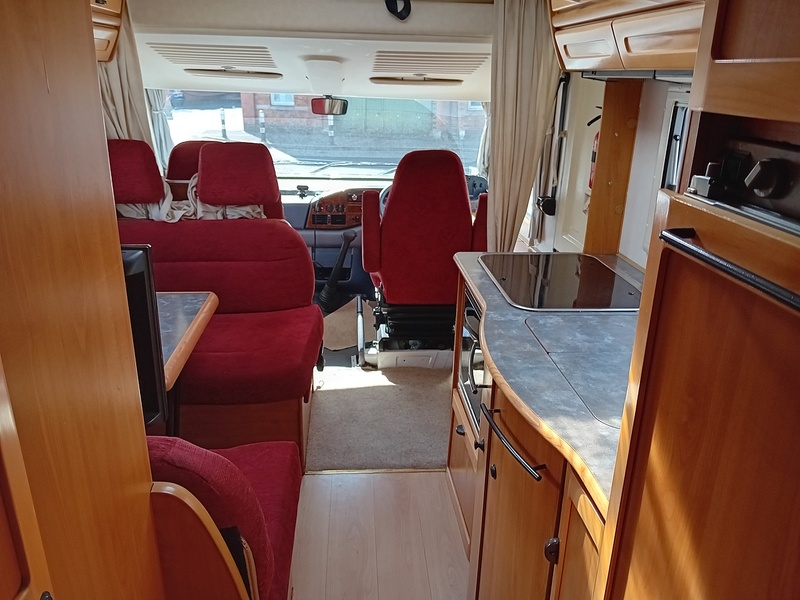 Mercedes-Benz Hymer 6 Berth  Motorhome 2.8 Diesel Automatic - U1912