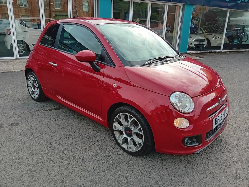 Fiat 500 0.9 TwinAir S Hatchback 3dr Petrol Manual Euro 6 (s/s) (105 ps) - U1925