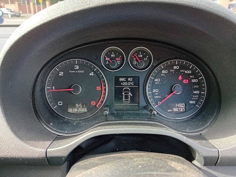 Audi A3 2.0 TDI SE Sportback 5dr Diesel Manual Euro 4 (170 ps) - U1961