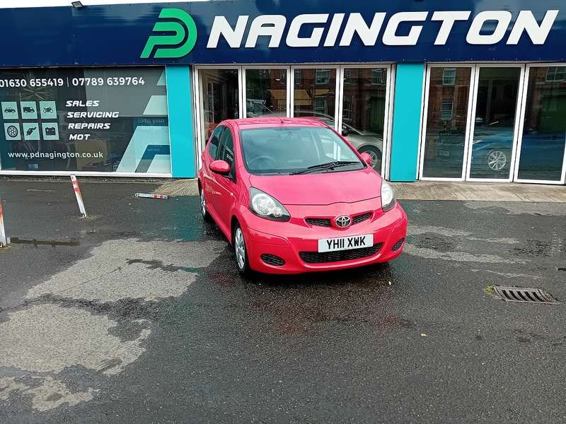 Toyota AYGO 1.0 VVT-i Go Hatchback 5dr Petrol Manual Euro 5 (67 ps) - U1977