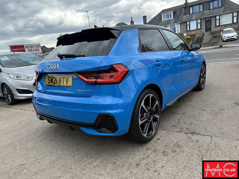 Audi 1.0 TFSI 30 Black Edition Sportback 5dr Petrol S Tronic Euro 6 (s/s) (110 ps)