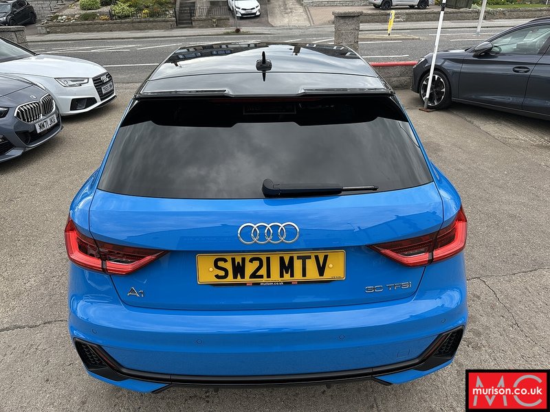 Audi 1.0 TFSI 30 Black Edition Sportback 5dr Petrol S Tronic Euro 6 (s/s) (110 ps)