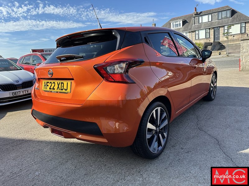 Nissan 1.0 IG-T Tekna Hatchback 5dr Petrol XTRON Euro 6 (s/s) (92 ps)