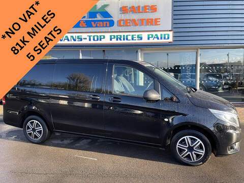 Mercedes-Benz Vito 1.5 109 CDI Pure Panel Van 5dr Diesel Manual L2 Euro 6 (94 ps)