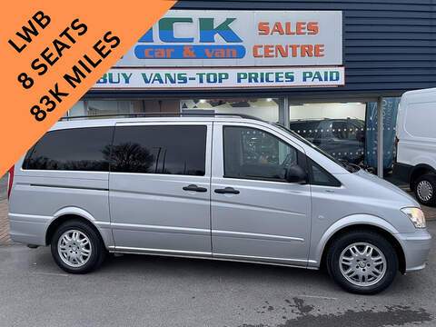 Mercedes-Benz Vito 2.0 TD T30 SE Minibus 4dr Diesel Manual L3 H1 (LWB, 9 Seats) (193 g/km, 101 bhp)