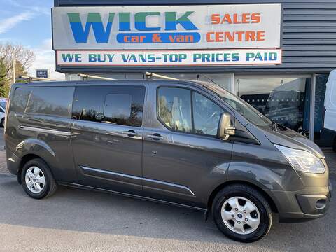 Ford Transit Custom 2.0 EcoBlue Wildtrak Pickup Double Cab 4dr Diesel Auto 4WD Euro 6 (s/s) (213 ps)