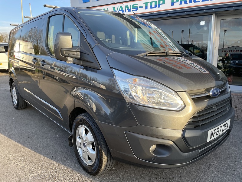 Ford Transit Custom 2.0 TDCi 290 Limited Combi Van 6dr Diesel Manual L2 H1 (Euro 6) (165 g/km, 168 bhp) - U167