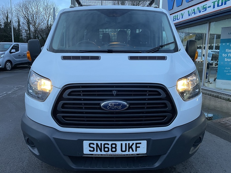 Ford Transit 2.0 350 EcoBlue Tipper Double Cab 4dr Diesel Manual RWD L3 H1 Euro 6 (DRW) (130 ps) - U190