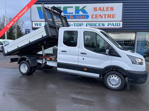 Ford Transit 2.0 350 EcoBlue HD Leader S/Cab Tipper 2dr Diesel Manual RWD L2 Euro 6 (s/s) (130 ps)