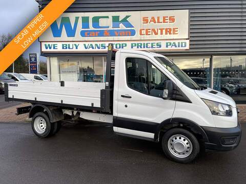 Ford Transit 2.0 350 EcoBlue S/Cab Tipper RWD 2dr Diesel Manual RWD L2 H1 Euro 6 (DRW) (130 ps)
