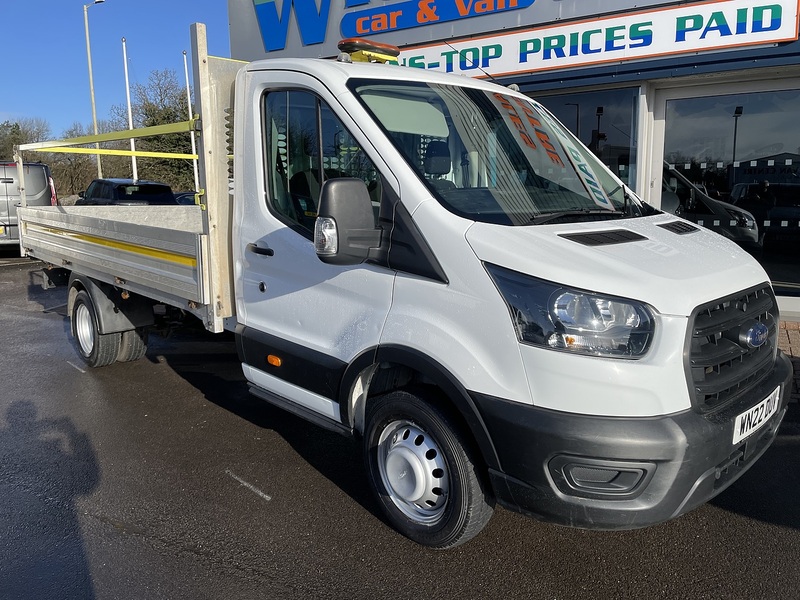 Ford Transit 2.0 350 EcoBlue HD Leader Dropside Truck 2dr Diesel Manual RWD L4 Euro 6 (s/s) (DRW) (130 ps) - U268