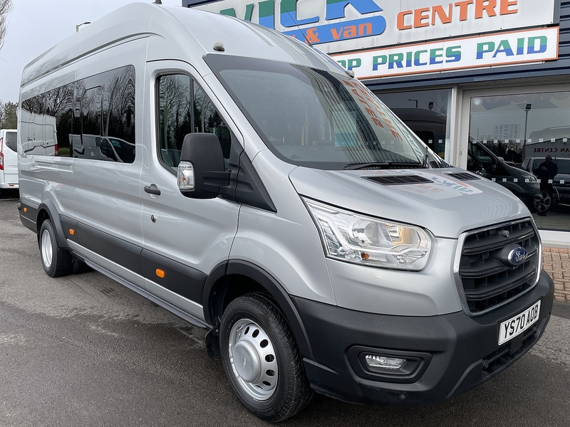 Ford Transit 2.0 460 EcoBlue Trend Minibus Double Cab 5dr Diesel Manual RWD L4 H3 Euro 6 (s/s) (17 Seat, DRW) - U280