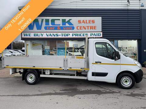 Vauxhall Movano 2.0 315 CDI Progressive LWB Dropside 2dr Diesel Manual RWD L3 Euro 6 (s/s) (150 ps)