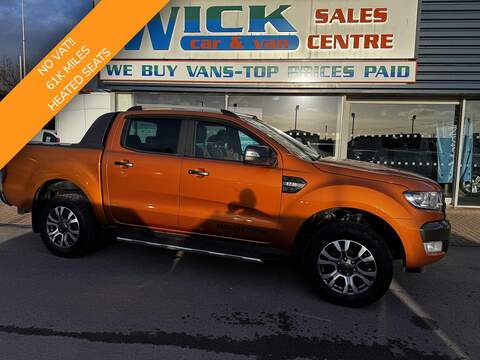 Ford Ranger 2.0 EcoBlue Wildtrak Pickup Double Cab 4dr Diesel Auto 4WD Euro 6 (s/s) (213 ps)