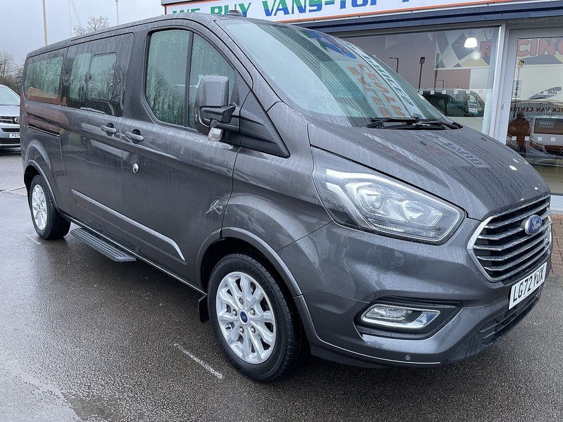 Ford Tourneo Custom 2.0 320 EcoBlue Titanium Minibus Double Cab 5dr Diesel Manual L2 Euro 6 (s/s) (130 ps) - U325
