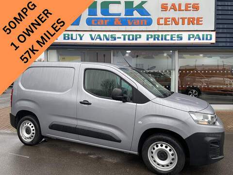Citroen Berlingo 1.6 BlueHDi 1000 Enterprise XS Panel Van 6dr Diesel Manual FWD 1 Euro 6 (95 ps)