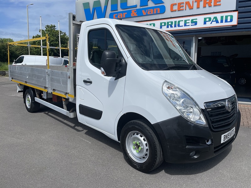 Vauxhall Movano 2.3 CDTi 3500 BiTurbo Dropside 2dr Diesel Manual RWD L4 Euro 6 (s/s) (DRW) (145 ps) - U347