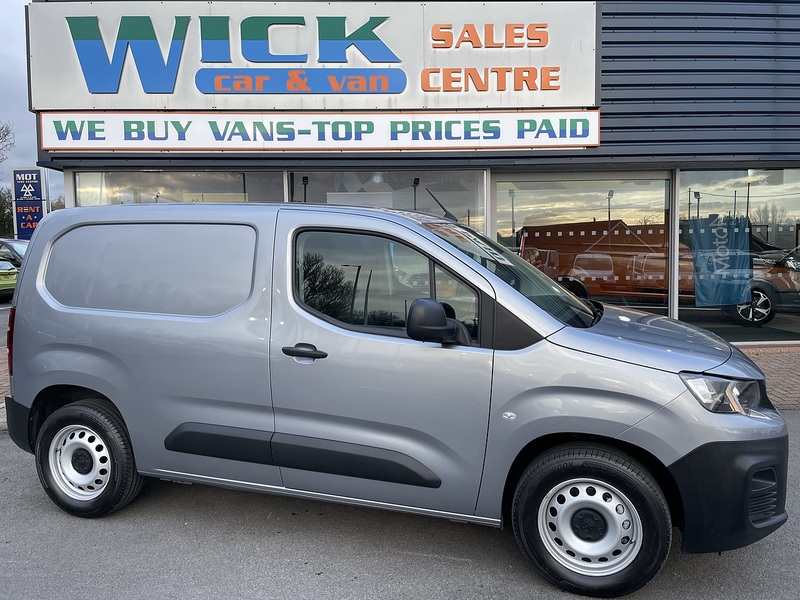Peugeot Partner 1.5 BlueHDi 1000 Grip Premium Standard Panel Van 5dr Diesel Manual SWB Euro 6 (100 bhp) - U349