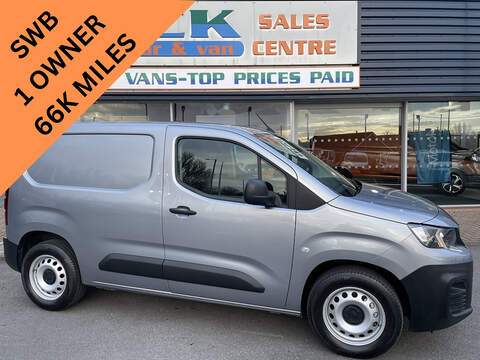 Peugeot Partner 1.5 BlueHDi 1000 Professional Premium + Standard Panel Van 5dr Diesel Manual SWB Euro 6 (s/s) (100 bhp)