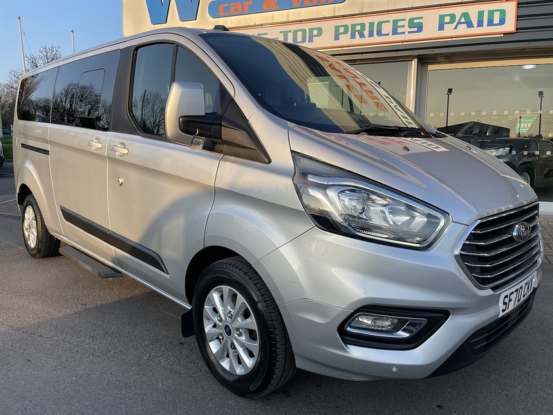 Ford Tourneo Custom 2.0 320 EcoBlue Zetec Minibus Double Cab 5dr Diesel Manual L2 Euro 6 (s/s) (105 ps) - U361