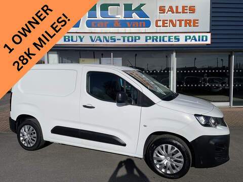 Peugeot Partner 1.5 BlueHDi 1200 Professional Long Panel Van 6dr Diesel Manual LWB Euro 6 (s/s) (100 bhp)