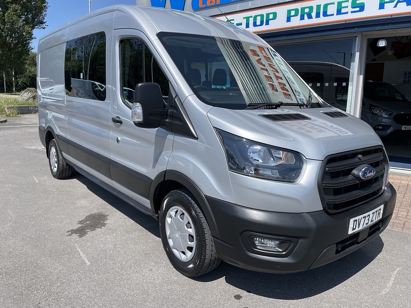 Ford Transit 2.0 350 EcoBlue Trend Crew Van Double Cab 5dr Diesel Manual L3 H2 Euro 6 (s/s) (130 ps) - U453
