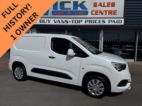Vauxhall Combo 1.5 Turbo D 2300 Sportive Panel Van 4dr Diesel Manual L1 H1 Euro 6 (100 ps)