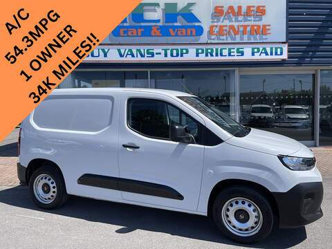 Citroen Berlingo 2.0 BlueHDi 35 Enterprise Panel Van 5dr Diesel Manual L2 High Roof Euro 6 (130 ps)