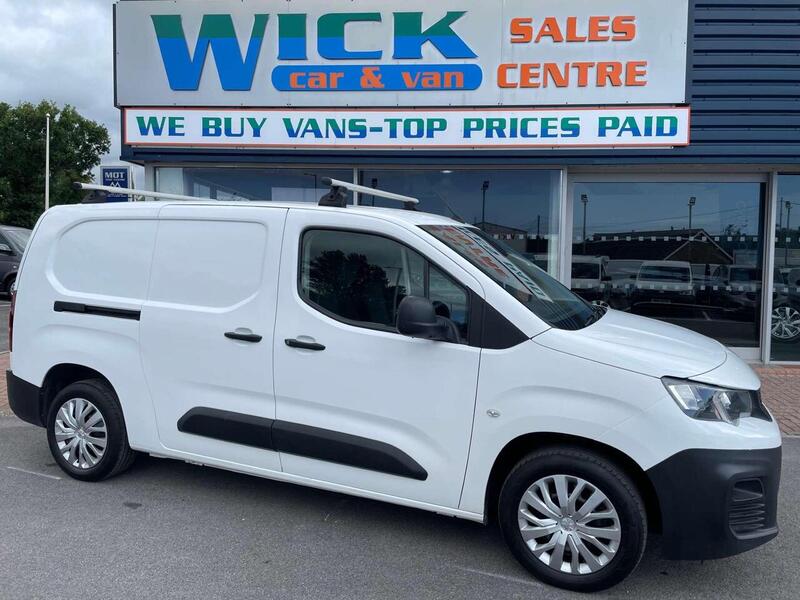 PEUGEOT Partner Partner Partner 1.5 BlueHDi 950 Professional Long Crew Van 6dr Diesel Manual LWB Euro 6 (100 bhp) - U48